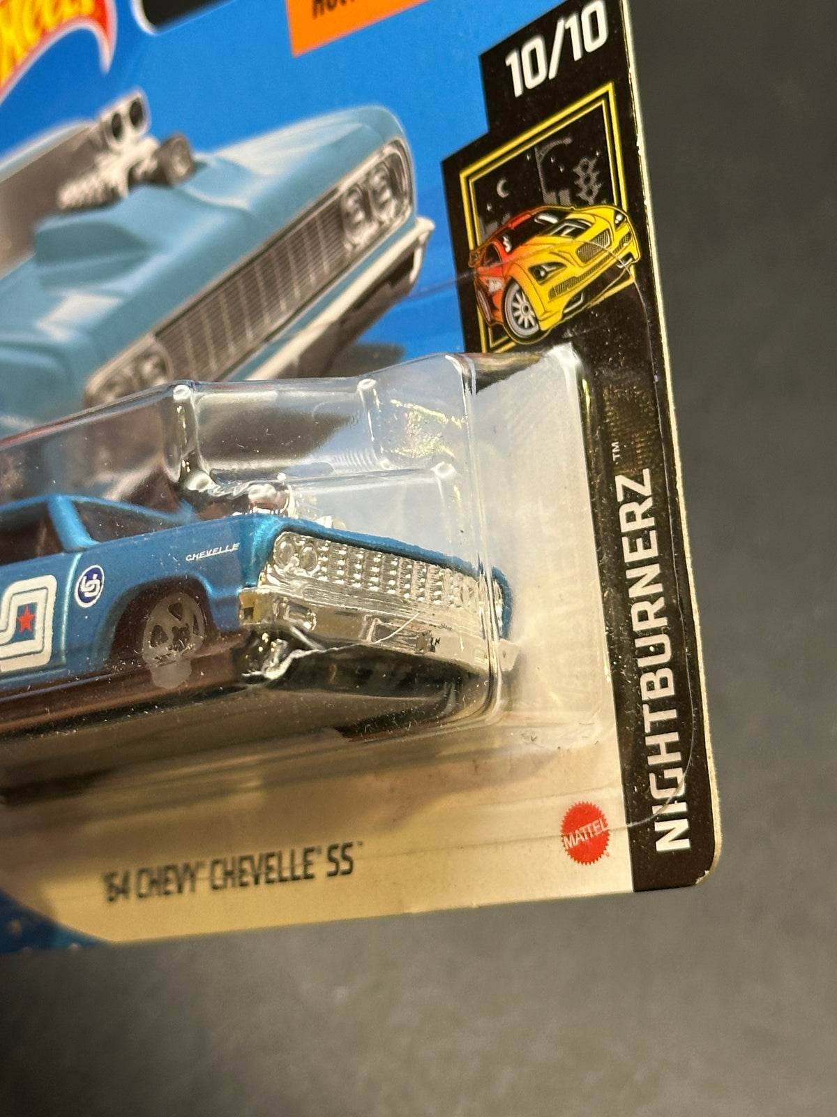 HOT WHEELS - 64 CHEVY CHEVELLE SS (2020) - HW NIGHTBURNERZ 10/10