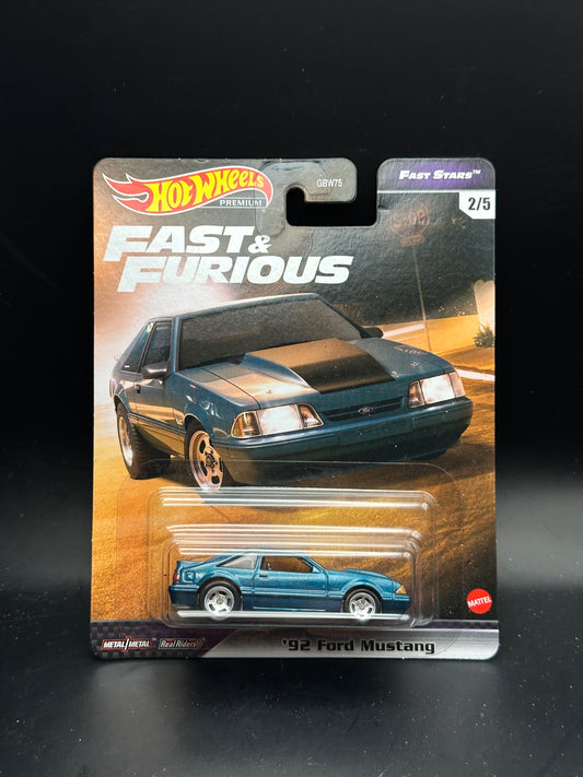 HOT WHEELS - 92 FORD MUSTANG (2021) - FAST STARS - FAST AND FURIOUS 2/5