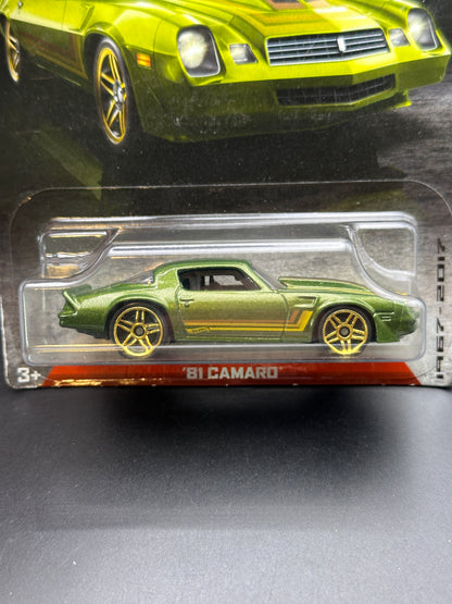 HOT WHEELS - 81 CAMARO (2017) - CAMARO FIFTY SERIES 3/8