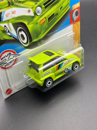HOT WHEELS - 85 HONDA CITY TURBO II (2022) - HW TURBO 2/10