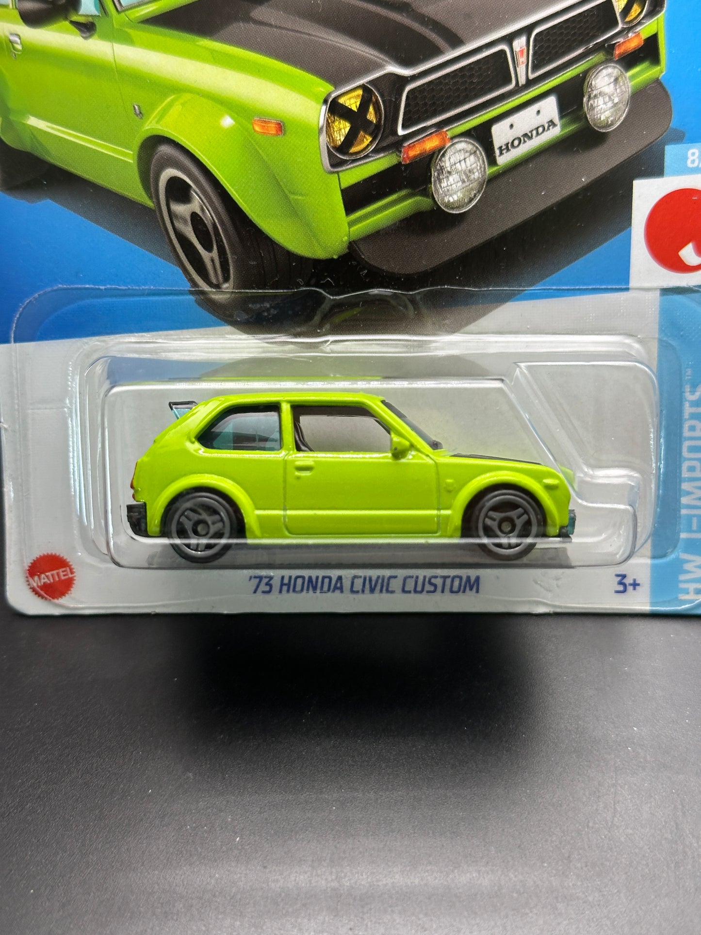 HOT WHEELS - 73 HONDA CIVIC CUSTOM (2023) - HW J IMPORTS 8/10