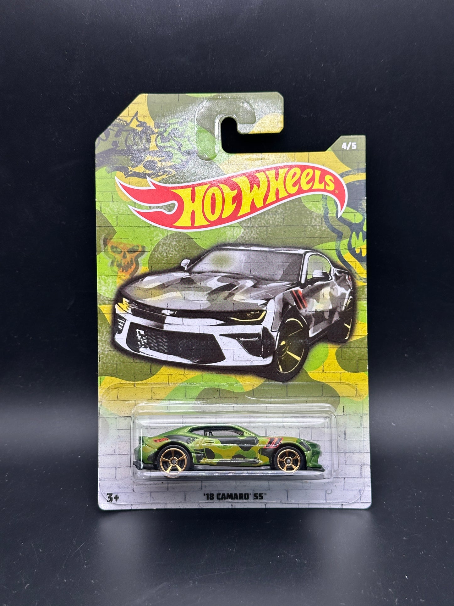 HOTWHEELS - 18 CAMARO SS (2020) - URBAN CAMOUFLAGE SERIES 4/5