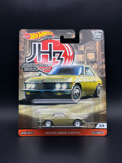 HOT WHEELS - NISSAN SILVIA (CSP311) (2020) - CAR CULTURE - JAPAN HISTORICS 3 3/5