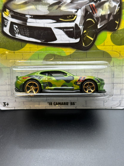 HOTWHEELS - 18 CAMARO SS (2020) - URBAN CAMOUFLAGE SERIES 4/5