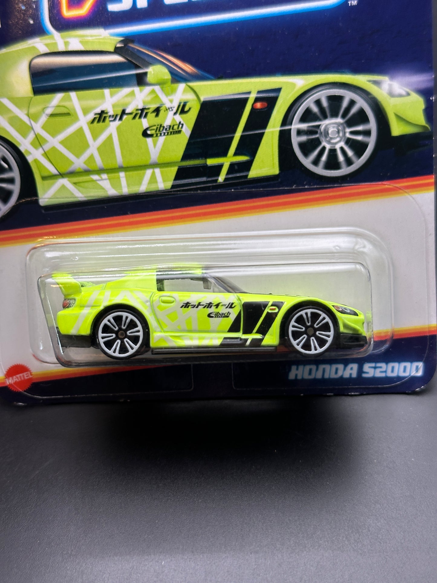 HOT WHEELS - HONDA S2000 (2024) - NEON SPEEDERS SERIES 6/8