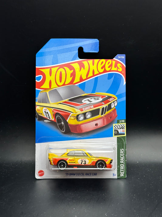 HOT WHEELS - 73 BMW 3.0 CSL RACE CAR (2022) - HW RETRO RACERS 2/10