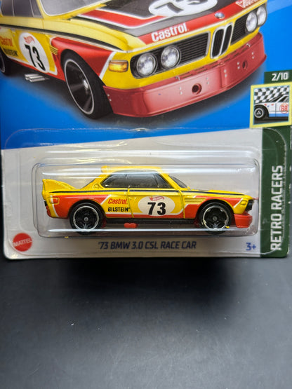 HOT WHEELS - 73 BMW 3.0 CSL RACE CAR (2022) - HW RETRO RACERS 2/10