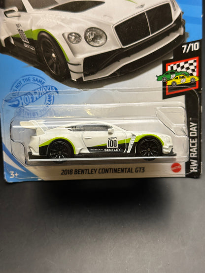 HOT WHEELS - 2018 BENTLEY CONTINENTAL GT3 (2021) - HW RACE DAY 7/10