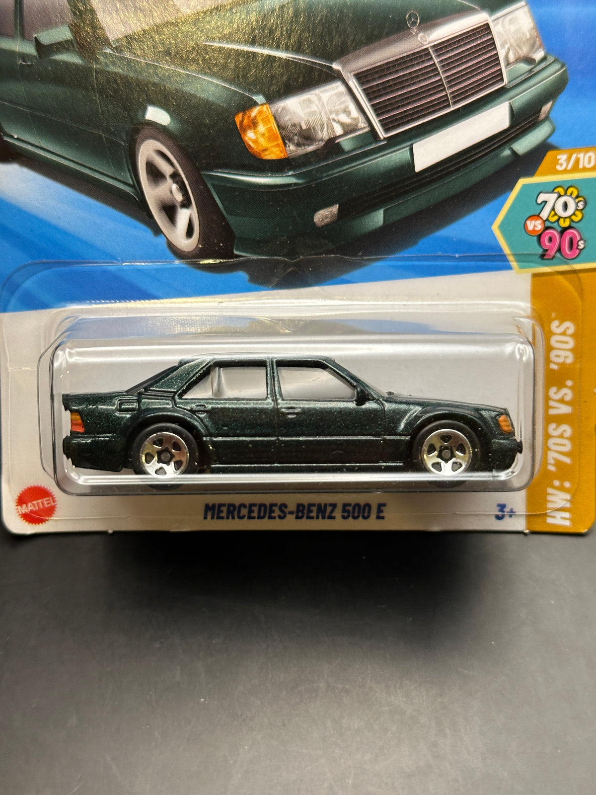 HOT WHEELS - MERCEDES BENZ 500 E (2025) - HW 70s VS 90s 3/10