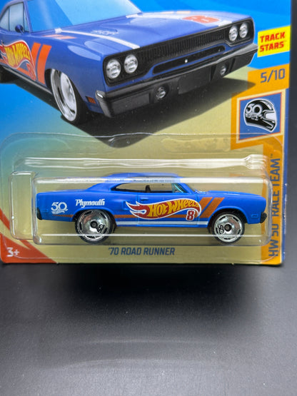 HOT WHEELS - 70 ROAD RUNNER (2018) - HW 50th RACE TEAM 5/10