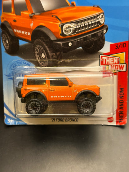 HOT WHEELS - 21 FORD BRONCO (2021) - HW THEN AND NOW 3/10