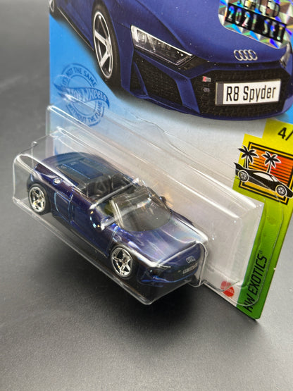 HOT WHEELS - 2019 AUDI R8 SYPDER (2019) - HW EXOTICS 4/10 - SUPER TREASURE HUNT