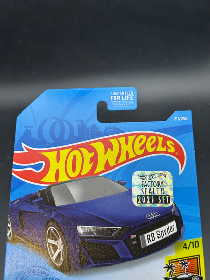 HOT WHEELS - 2019 AUDI R8 SYPDER (2019) - HW EXOTICS 4/10 - SUPER TREASURE HUNT