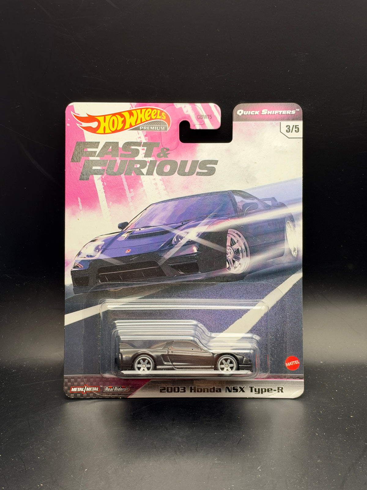 HOT WHEELS - 2003 HONDA NSX TYPE-R (2020) - QUICK SHIFTERS - FAST AND FURIOUS 3/5