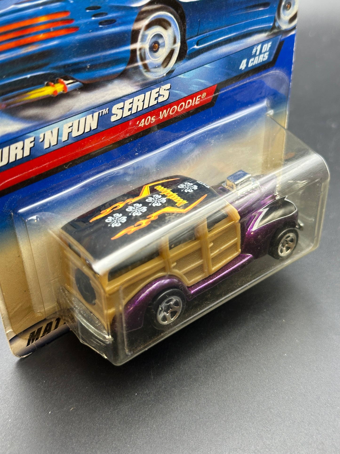 HOT WHEELS - 40 WOODIE (1999) - HW SURF N FUN SERIES 1/4