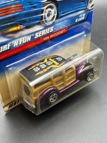 HOT WHEELS - 40 WOODIE (1999) - HW SURF N FUN SERIES 1/4