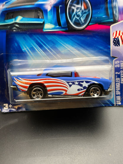 HOT WHEELS - 1957 CHEVY (2004) - HW STAR SPANGLED SERIES 3/5