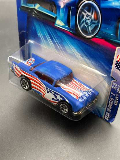 HOT WHEELS - 1957 CHEVY (2004) - HW STAR SPANGLED SERIES 3/5