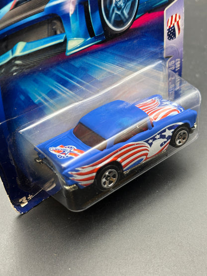 HOT WHEELS - 1957 CHEVY (2004) - HW STAR SPANGLED SERIES 3/5