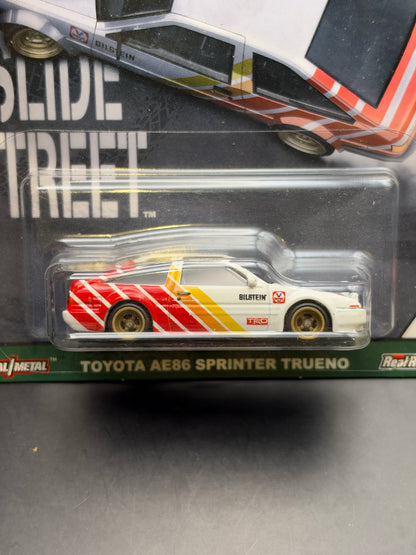 HOT WHEELS - TOYOTA AE86 SPRINTER TRUENO (2021) - CAR CULTURE - SLIDE STREET 3/5