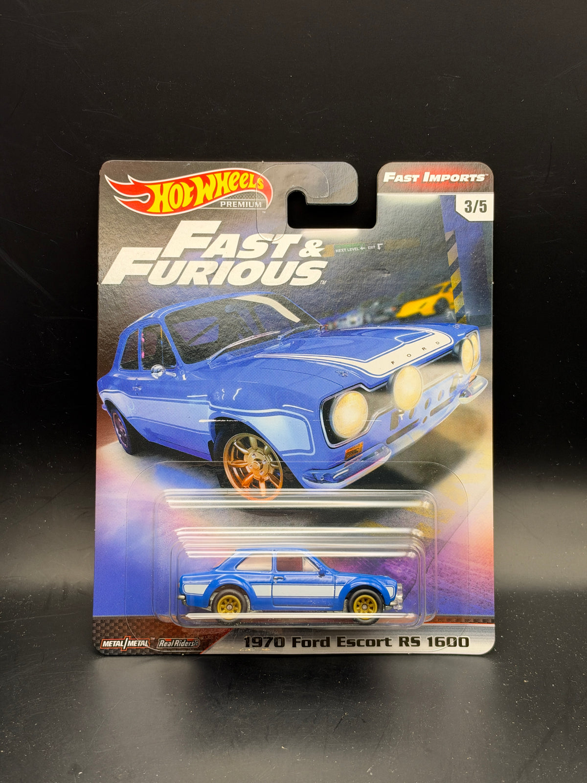 HOT WHEELS - 70 FORD ESCORT RS1600 (2019) - FAST AND FURIOUS: FAST IMPORTS 3/5