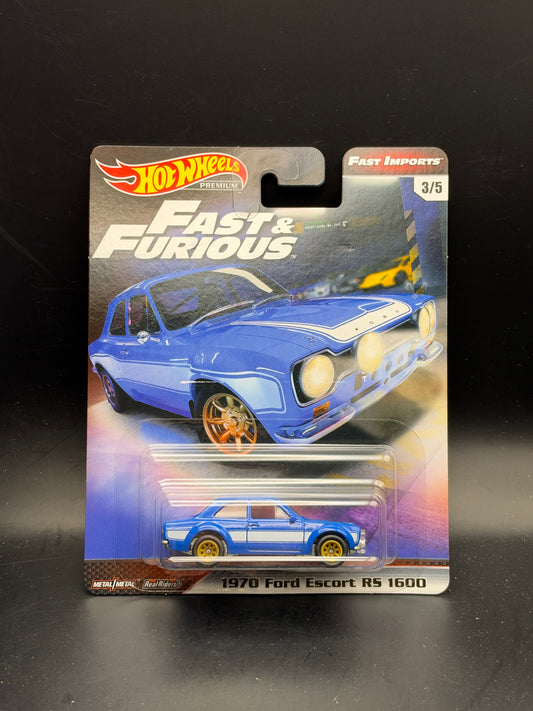 HOT WHEELS - 70 FORD ESCORT RS1600 (2019) - FAST AND FURIOUS: FAST IMPORTS 3/5