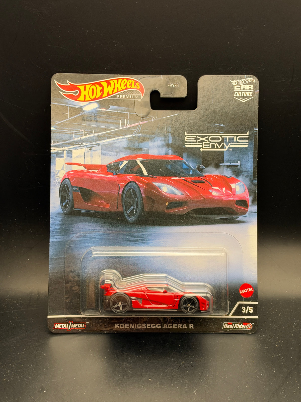 HOT WHEELS - KOENIGSEGG AGERA R (2022) - CAR CULTRE - EXOTIC ENVY 3/5