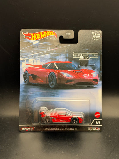 HOT WHEELS - KOENIGSEGG AGERA R (2022) - CAR CULTRE - EXOTIC ENVY 3/5