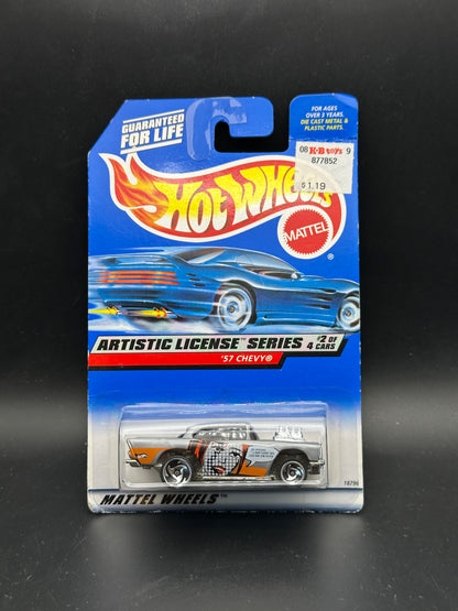 HOT WHEELS - 57 CHEVY (1998) - HW ARTISTIC LICENSE SERIES 2/4