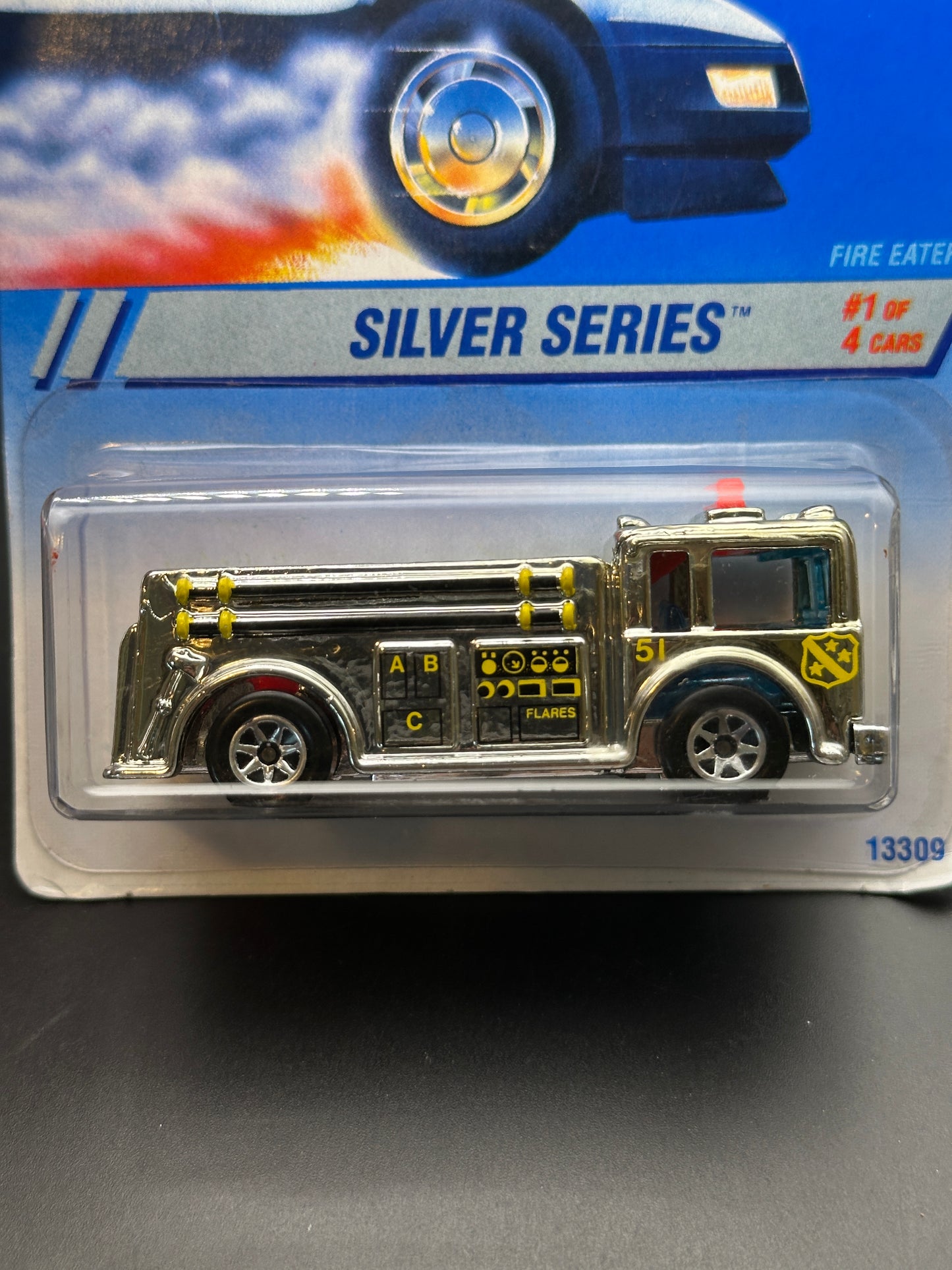HOT WHEELS - FIRE EATER (1995) - HW SILVER SERIES 1/4