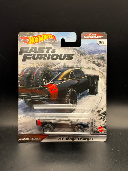 HOT WHEELS - 70 DODGE CHARGER (2021) - FAST SUPERSTARS - FAST AND FURIOUS 3/5