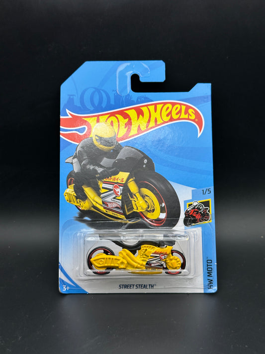 HOT WHEELS - STREET STEALTH - TREASURE HUNT (2018) - HW MOTO 1/5