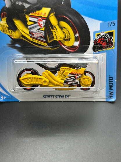 HOT WHEELS - STREET STEALTH - TREASURE HUNT (2018) - HW MOTO 1/5