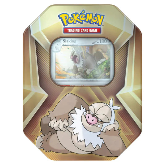 POKEMON TCG - TRIPLE WHAMMY TIN - SLACKING