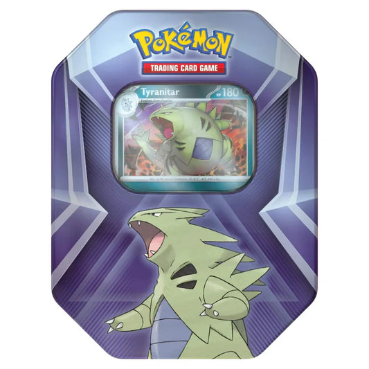 POKEMON TCG - TRIPLE WHAMMY TIN - TYRANITAR