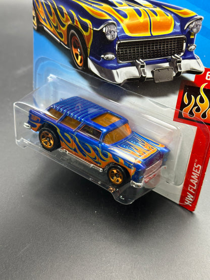 HOT WHEELS - CLASSIC 55 NOMAD (2018) - HW FLAMES 6/10