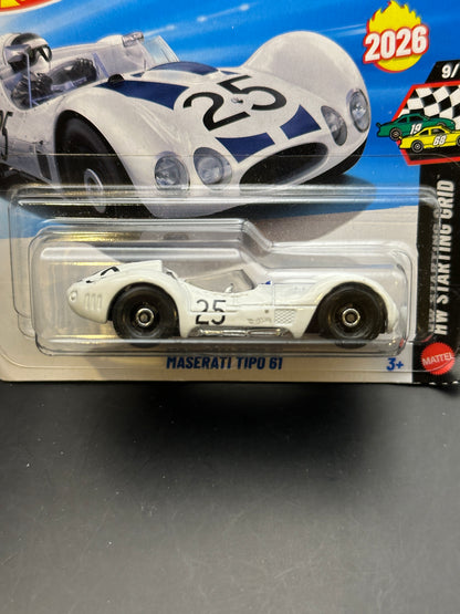 HOT WHEELS - MASERATI TIPO 61 (2026) - HW STARTING GRID 9/10