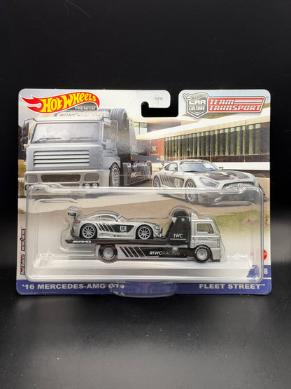 HOT WHEELS - 16 MERCEDES-AMG GT3 / FLEET STREET (2022) TEAM TRANSPORT #48