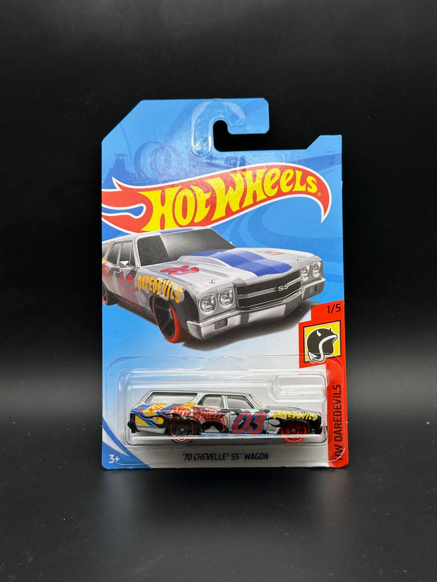 HOT WHEELS - 70 CHEVELLE SS WAGON (2018) - HW DAREDEVILS 1/5