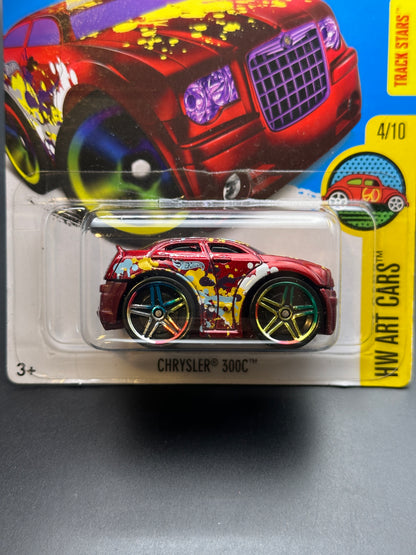 HOT WHEELS - CHRYSLER 300C - (2016) - HW ART CARS 4/10