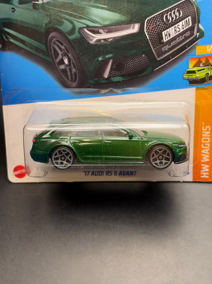 HOT WHEELS - 17 AUDI RS 6 AVANT (2023) - HW WAGONS 1/5