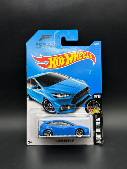 HOT WHEELS - 16 FORD FOCUS RS (2016) - HW NIGHTBURNERZ 10/10
