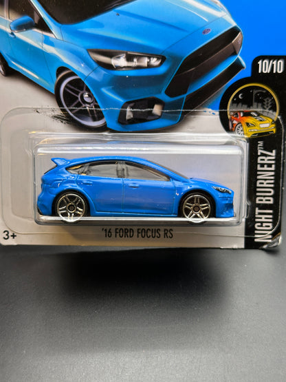HOT WHEELS - 16 FORD FOCUS RS (2016) - HW NIGHTBURNERZ 10/10