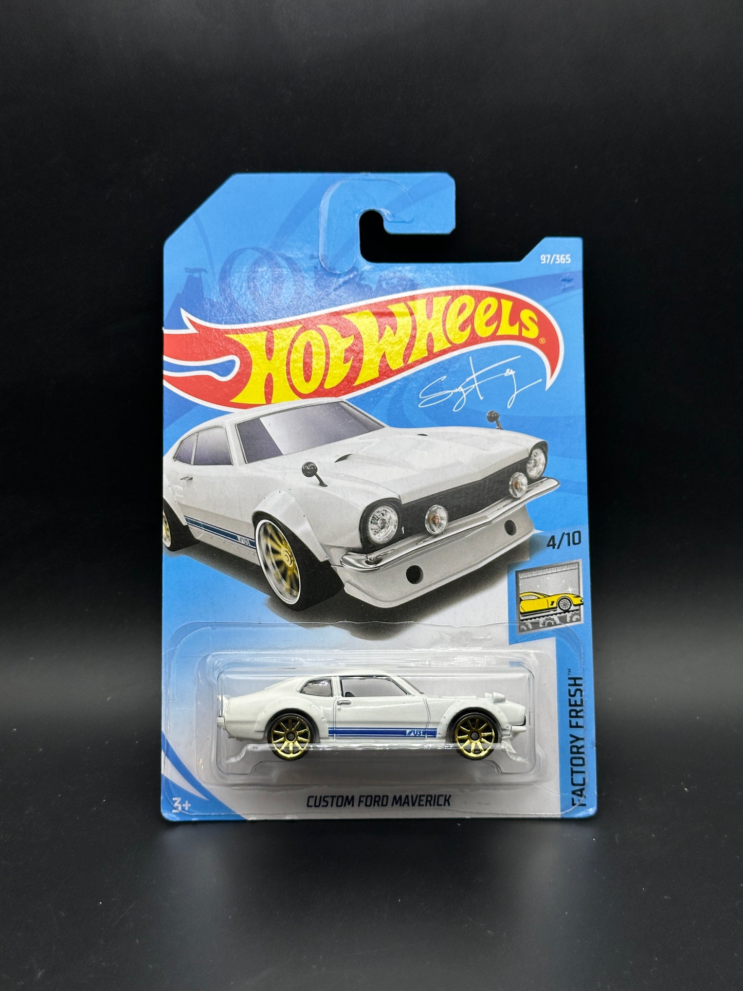 HOT WHEELS - CUSTOM FORD MAVERICK (2018) - HW FACTORY FRESH 4/10