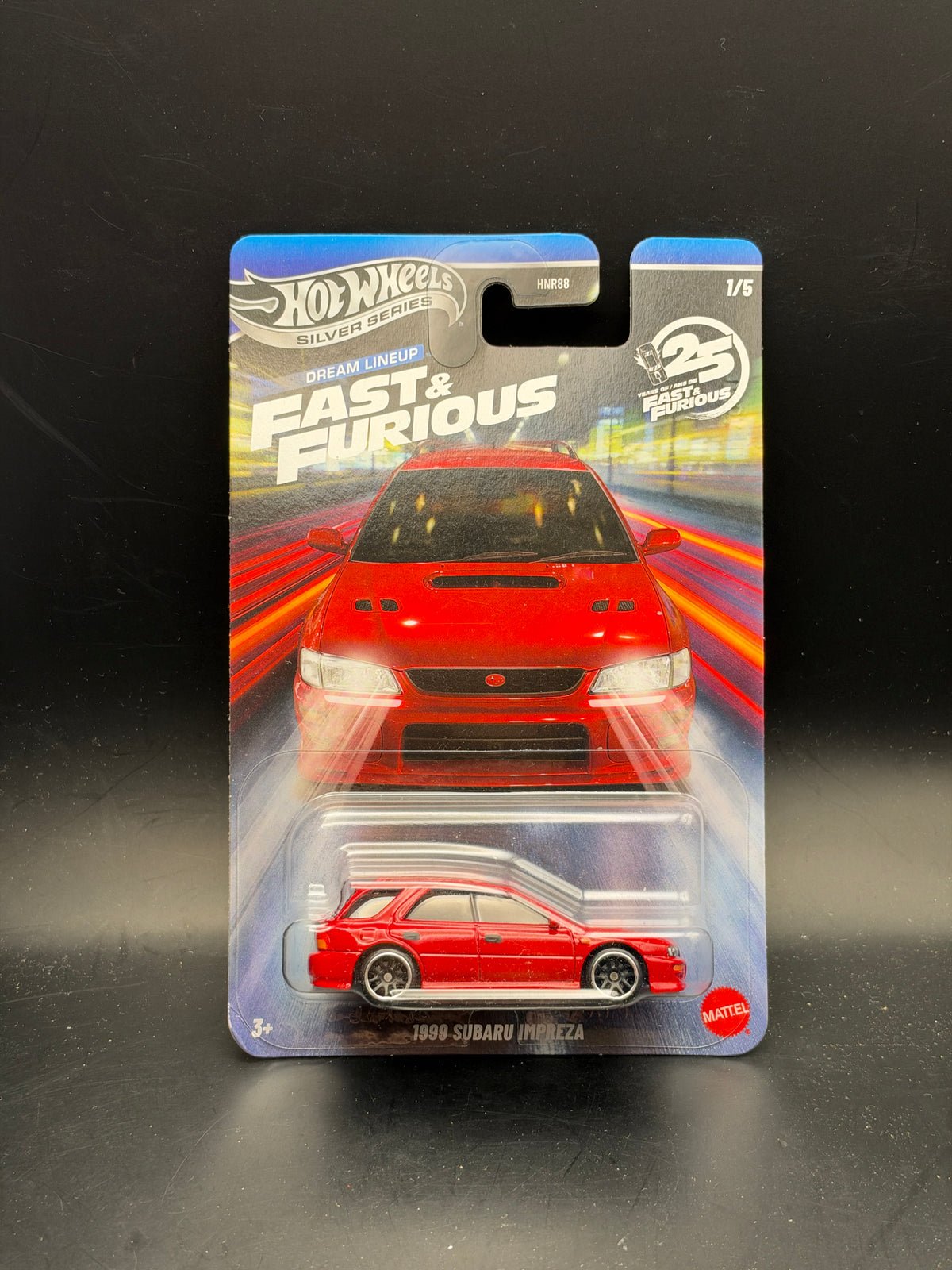 HOT WHEELS - 1999 SUBARU IMPREZA (2026) - FAST AND FURIOUS DREAM LINEUP SERIES 1/5