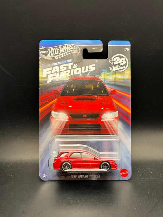 HOT WHEELS - 1999 SUBARU IMPREZA (2026) - FAST AND FURIOUS DREAM LINEUP SERIES 1/5