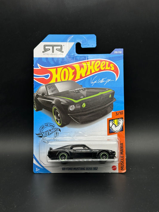 HOT WHEELS - 69 FORD MUSTANG BOSS 302 (2020) - HW MUSCLE MANIA 3/10