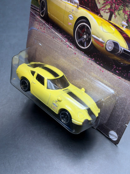 HOT WHEELS - TOYOTA 2000 GT (2023) - SILVER SERIES - JAPANESE CLASSICS 4/5