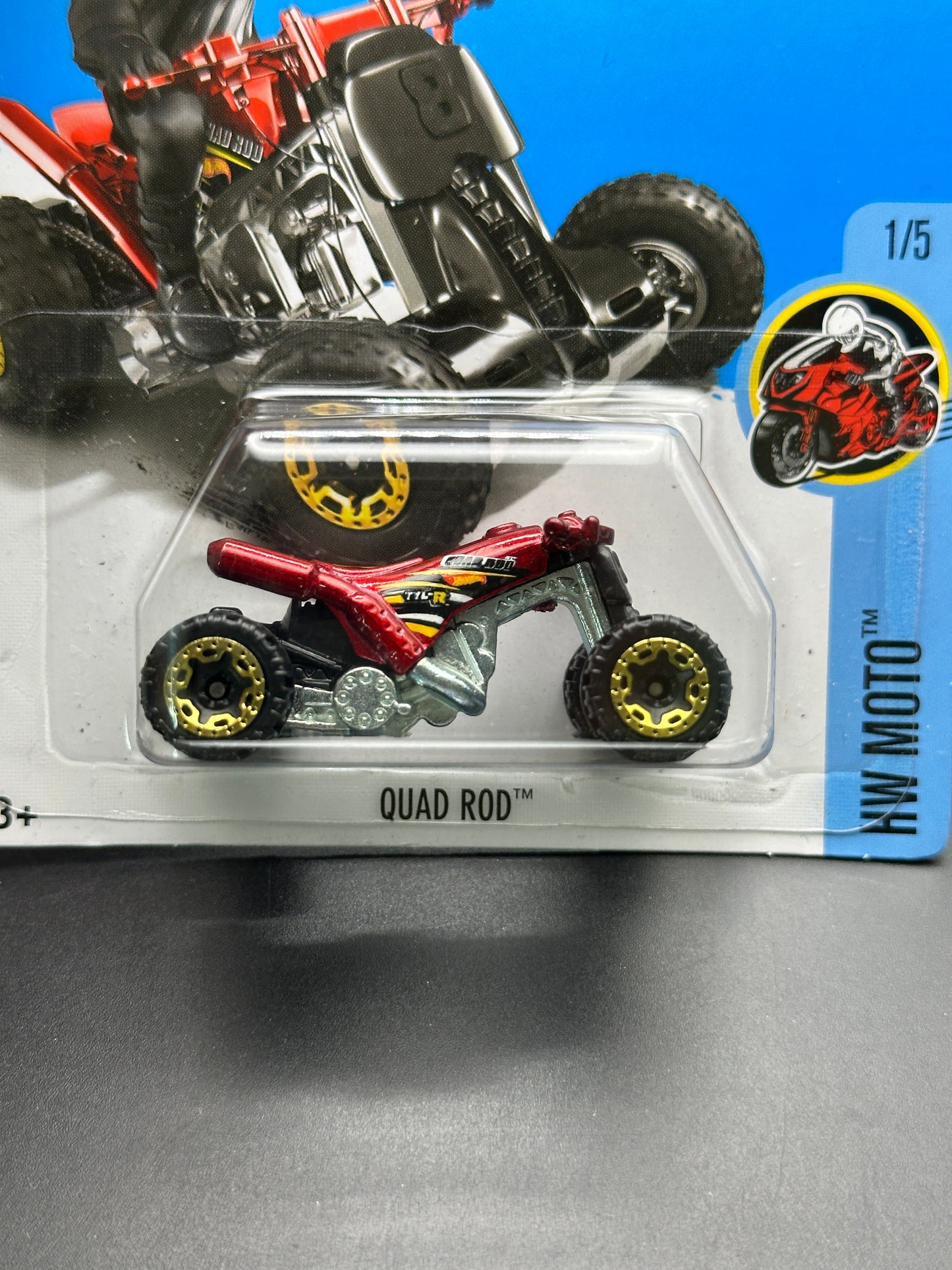 HOT WHEELS - QUAD ROD (2017) - HW MOTO 1/5