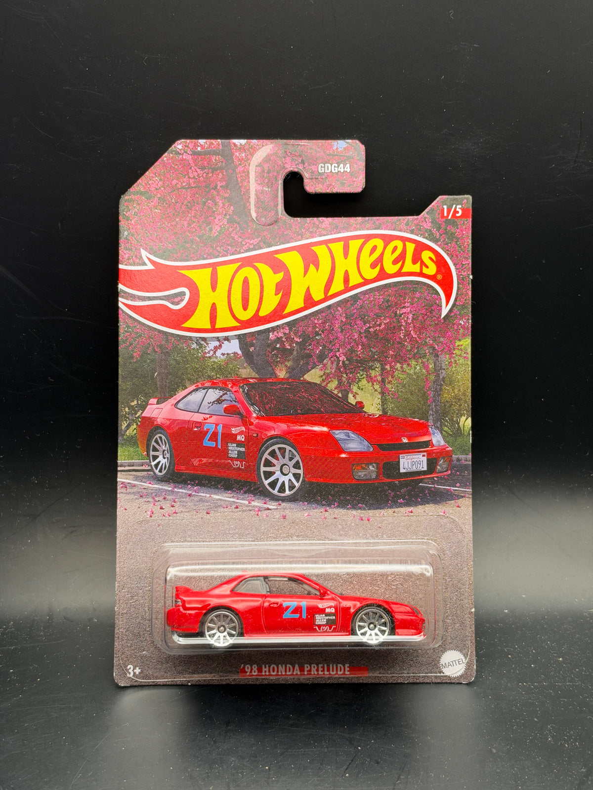 HOT WHEELS - 98 HONDA PRELUDE (2023) - SILVER SERIES - JAPANESE CLASSICS 1/5